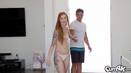 Skinny ginger head Megan Winters gets sweet lovely creampie and facial cumshot - Image 5 of 16  in Pussy category   featuring Megan Winters 