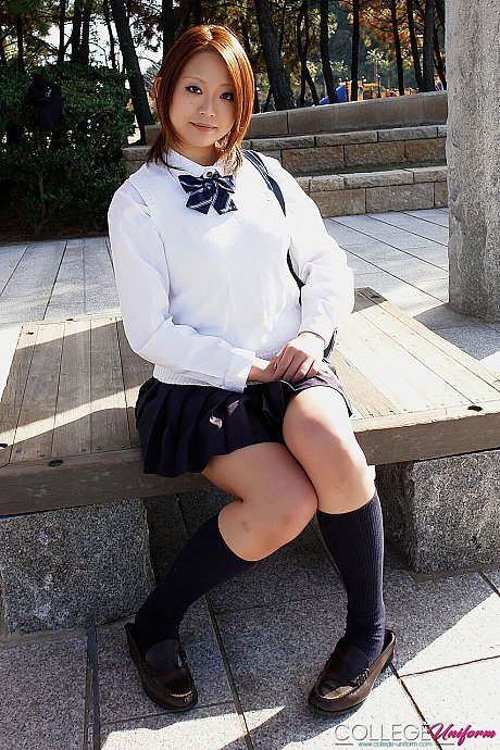 College Uniform starring Chisa Miyamae Porn XXX - Image 1 of 21  in Schoolgirl category   featuring Chisa Miyamae 
