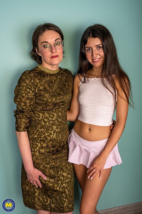 Wild teen Katty West & her wicked man posing nude with a mature chick girl - Image 3 of 20  in Skirt category   featuring Katty West, Christafeer Robien, Barbara 