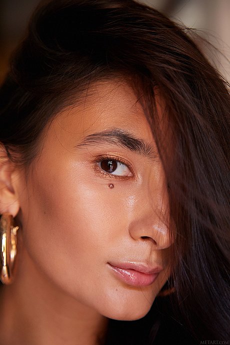 Pretty thin babe Bambi Joli shows her tiny tits & her trimmed pussy - Image 7 of 21  in Skirt category   featuring Bambi Joli 