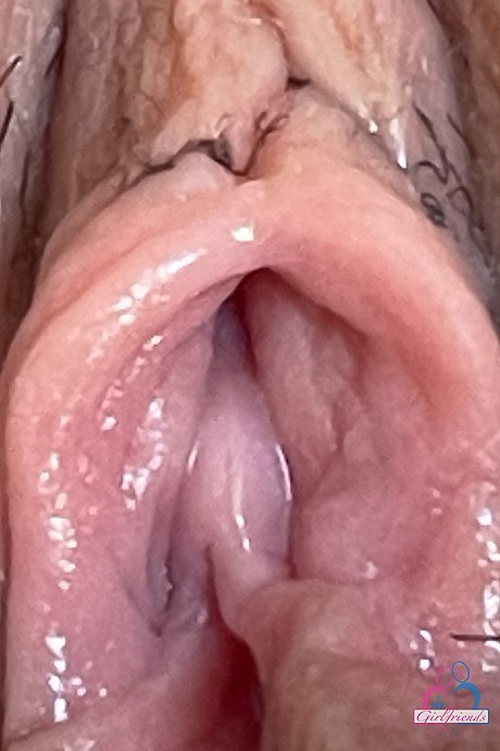 Teenage GF Lily Adams strips and flaunts her moist puffy twat up close - Image 16 of 21  in Spreading category   featuring Lily Adams 