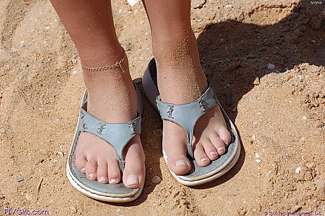 Amateur babe Ivana flashing her butt and small breasts on the beach - Image 21 of 21  in Outdoor category   featuring Alison Angel, Carmen Mccarthy 