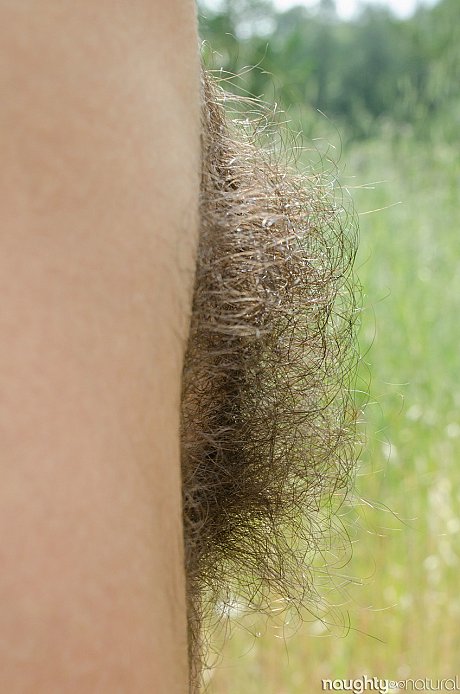 Amateur exhibitionist Katie Zucchini strips in nature & exposes her furry body - Image 11 of 20  in Close Up category   featuring Katie Zucchini 