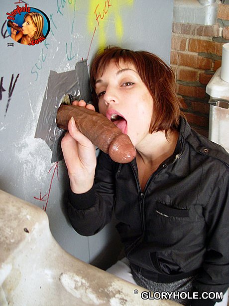 Horny amateur skank Sydney sucks BBC at a gloryhole and licks hot jizz - Image 7 of 21  in Feet category   featuring Sydney 