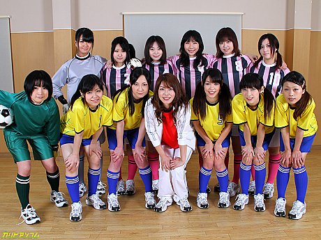 Chinese female football team watches as a teammate gets nailed by the referees - Image 1 of 12  in Teen category  