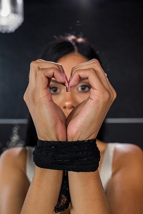 Colombian babe with hot tattoos Canela Skin flaunts her giant behind before sex - Image 11 of 20  in Latina category   featuring Mike Chapman, Canela Skin 