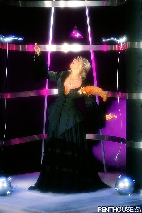 Busty widow Taylor Steele sucks off and fucks two dark haired males - Image 8 of 16  in Threesome category   featuring James Bonn, Kaylan Nicole, Taylor Steele 