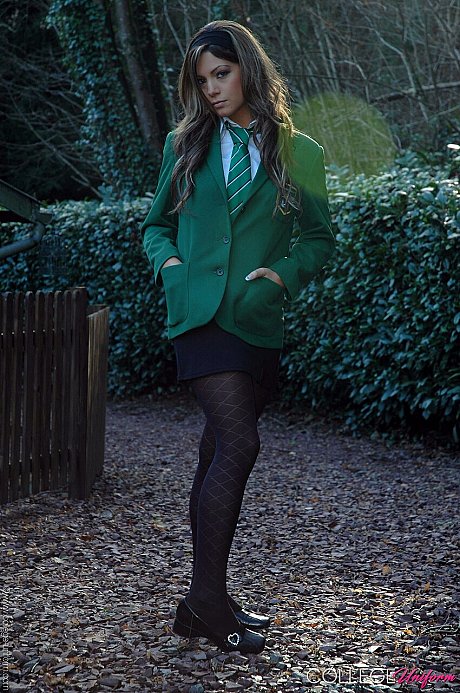 College Uniform performed by Samantha Buxton Sex Photos - Image 2 of 21  in Pantyhose category   featuring Samantha Buxton 