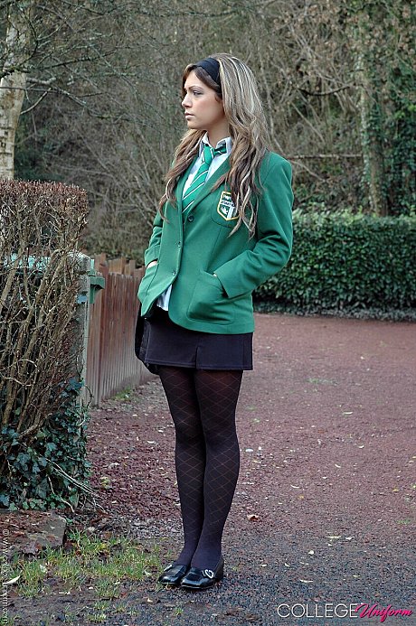 College Uniform performed by Samantha Buxton Sex Photos - Image 5 of 21  in Pantyhose category   featuring Samantha Buxton 