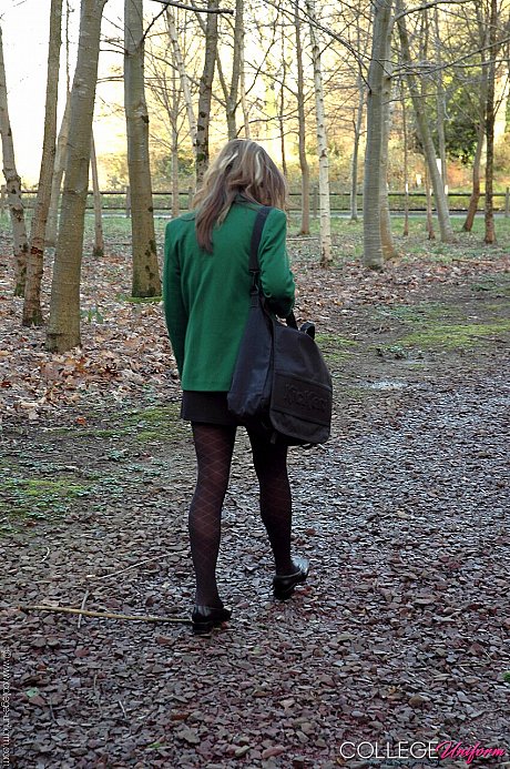 College Uniform performed by Samantha Buxton Sex Photos - Image 12 of 21  in Pantyhose category   featuring Samantha Buxton 