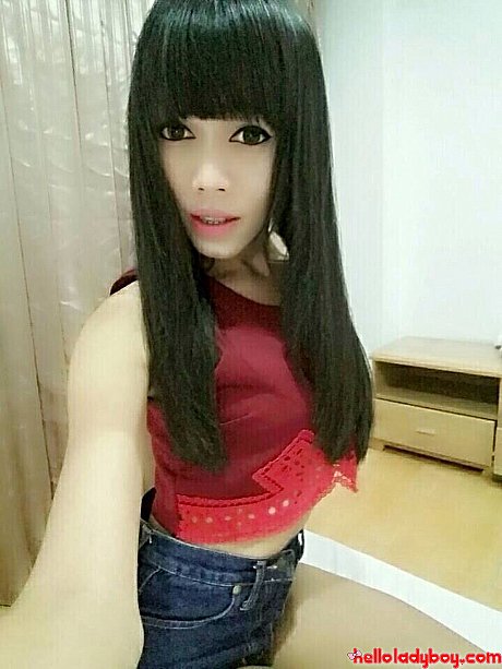 Little tgirl Yammy posing seductively in her solo compilation - Image 4 of 18  in Ladyboy category  