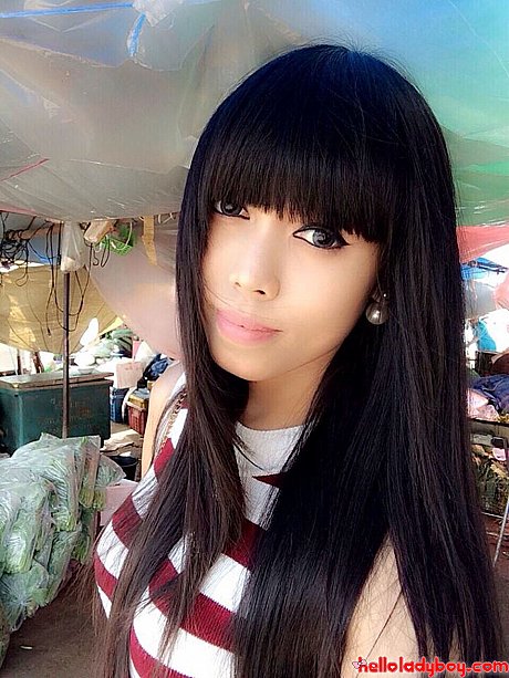Little tgirl Yammy posing seductively in her solo compilation - Image 6 of 18  in Ladyboy category  