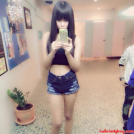 Little tgirl Yammy posing seductively in her solo compilation - Image 11 of 18  in Ladyboy category  