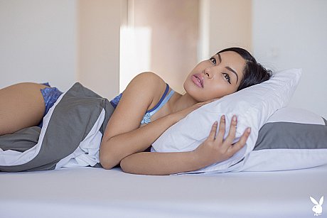 Hot babe Chloe Rose shows her ravishing body in cute undergarment & while nude - Image 1 of 20  in Model category   featuring Chloe Rose 