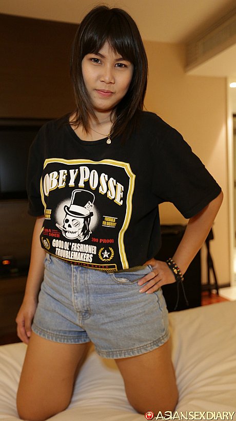 Asian babe Charlotte flaunts her silky snatch while stripping for POV sex - Image 2 of 21  in Pussy category   featuring Charlotte 