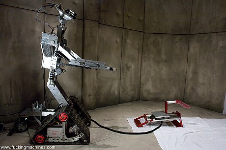 Brunette nympho Bobbi Starr gets her pussy stuffed by a robot &  dildo machine - Image 1 of 20  in Pussy category   featuring Bobbi Starr 