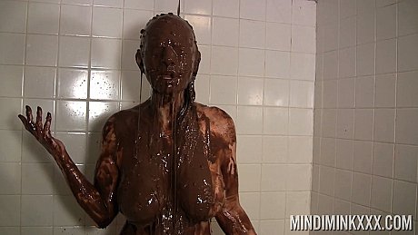 Tall MILF with humongous melons Mindi Mink masturbates while taking a slutty shower - Image 7 of 21  in MILF category   featuring Mindi Mink 
