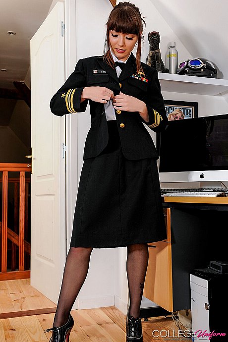 College Uniform starring Helen G Porn XXX - Image 7 of 21  in Babe category   featuring Helen G 