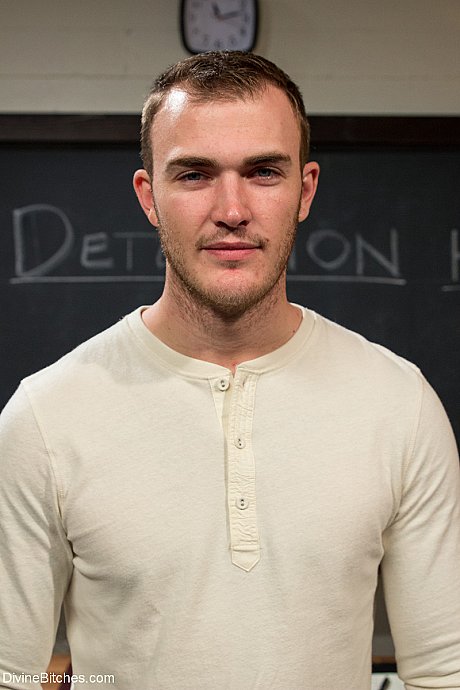 Nerdy babe in a uniform Penny Pax flashes her snatch and seduces her teacher - Image 4 of 20  in Big Clit category   featuring Chad Rock, Penny Pax, Christian Wilde 