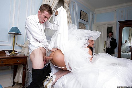 European MILF Simony Diamond taking anal sex in wedding dress from monstrous schlong - Image 9 of 16  in Ass category   featuring Danny D, Simony Diamond 