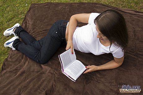 Pretty student Savanah Secret gives oral pleasure and mounts a perverted older fiance bf guy