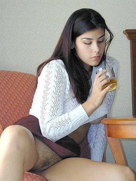 Angelic brunette teenie exposing her juicy tits & her irresistible twat - Image 19 of 20  in Big Clit category   featuring Alissa Perry 