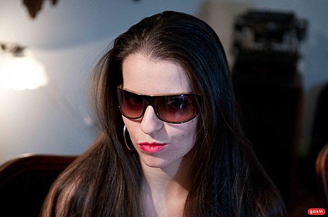 Cruel femdom Larissa Gold spanks and pegs her sissy from booty - Image 4 of 15  in Pussy category   featuring Larissa Gold 