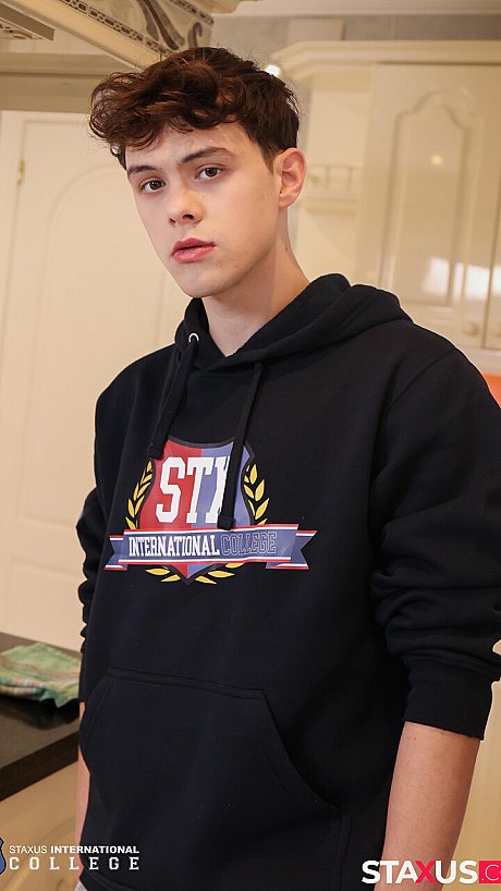 Slim boys have gay sex in the shower instead of partaking in a tennis match - Image 19 of 20  in Gay category  