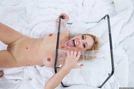 Blondy MILF Cherie Deville gets her old cunt screwed in various positions - Image 21 of 21  in Cumshot category   featuring Cherie DeVille 