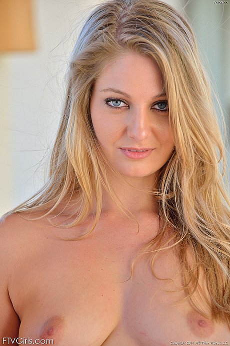 Delicious blondie Veronica poses pantyless and strips down undressed in public - Image 18 of 20  in Model category   featuring Veronica 