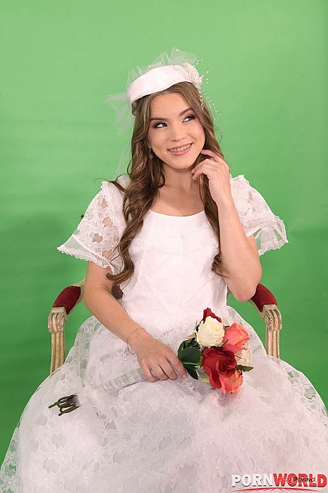 Russian bride Evelina Darling gets pulled by her hair & pounded doggystyle - Image 2 of 20  in Ass category   featuring Evelina Darling 