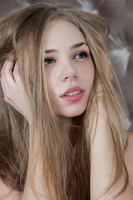 Beautiful sweetie Liv A giving arousing up-close views of her tasty vagina - Image 18 of 20  in Model category   featuring Liv A 