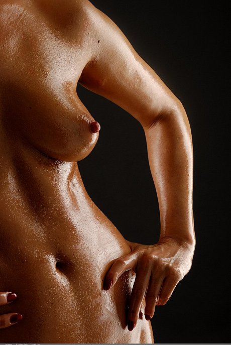 Sweet blondy babe Lucynova exposing her sexy oily tanned body in a solo - Image 7 of 21  in Model category   featuring Lucynova 