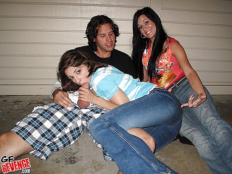 Filthy amateur gets anal screwed while her wild GF watching - Image 5 of 16  in Amateur category   featuring Lexi Bloom 
