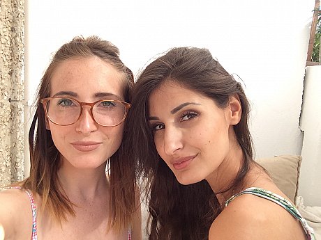 Ersties featuring Lia, Milena naked XXX - Image 2 of 21  in Lesbian category   featuring Lia Louise, Milena 