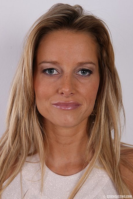European first timer Marketa removes her clothing and boots to pose undressed - Image 1 of 20  in Amateur category   featuring Marketa 