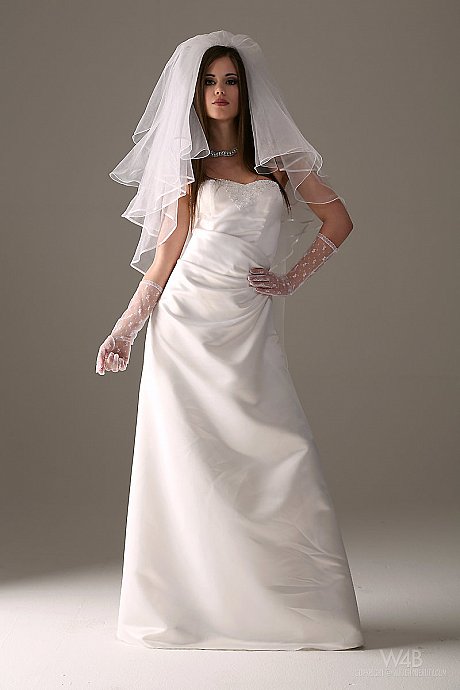 Glamour model Little Caprice strips off her wedding dress - Image 2 of 16  in Babe category   featuring Little Caprice 