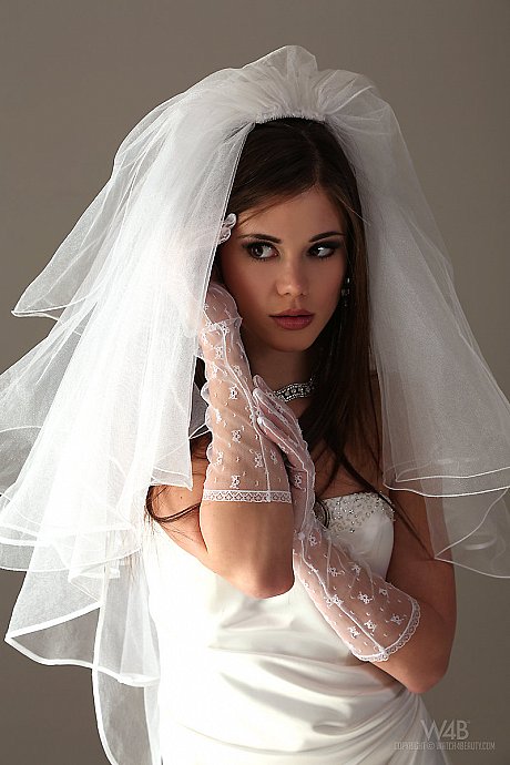 Glamour model Little Caprice strips off her wedding dress - Image 4 of 16  in Babe category   featuring Little Caprice 