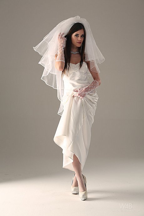 Glamour model Little Caprice strips off her wedding dress - Image 8 of 16  in Babe category   featuring Little Caprice 