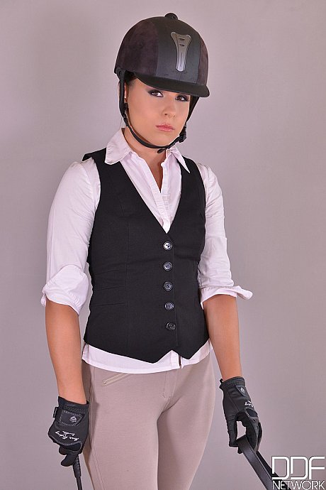 Domina lesbian Brandy Smile anal fucking her BDSM sex slave with dildos - Image 1 of 20  in Lesbian category   featuring Luna Rival, Brandy Smile 