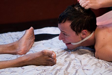 Busty pornstar Sophie Dee mounts a skinny slave while cuddling with a ebony husband man guy - Image 17 of 20  in MILF category   featuring Sophie Dee 