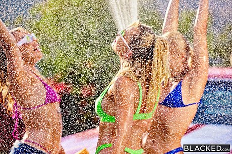 Pretty carwash girls show off their booties & share a gigantic ebony meat - Image 12 of 20  in Outdoor category   featuring Anton Harden, Lika Star, Ivy Wolfe, Amber Moore, Anna Claire Clouds 
