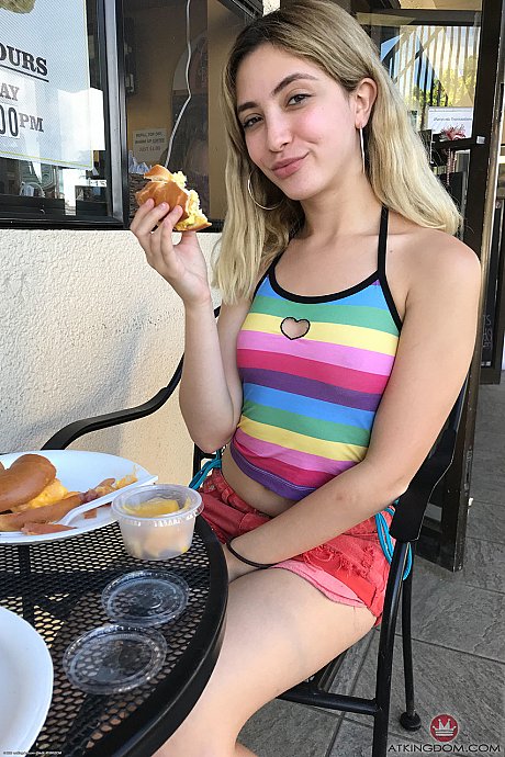 Thin beauty Jane Wilde strips naked in public and shows her amazing body - Image 14 of 21  in Outdoor category   featuring Jane Wilde 