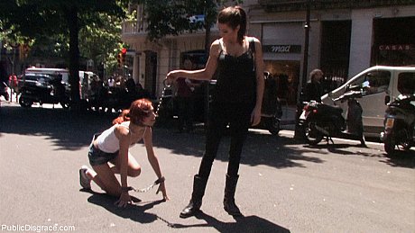 Public Disgrace starring Justine, Nick Moreno naked Photos - Image 10 of 21  in Outdoor category   featuring Justine, Nick Moreno 