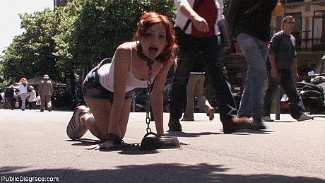 Public Disgrace starring Justine, Nick Moreno naked Photos - Image 16 of 21  in Outdoor category   featuring Justine, Nick Moreno 