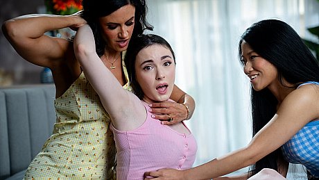 Mommys bitch gf chick performed by Alona Bloom, Hazel Moore, Penny Barber nude Photos - Image 8 of 21  in Lesbian category   featuring Penny Barber, Hazel Moore, Alona Bloom 