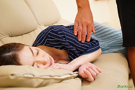 Oriental babe Ryu Enami shows her creampied cunt up close after hardcore sex - Image 3 of 21  in Asian category   featuring Ryu Enami 