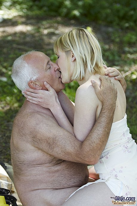 Young young Katalyna gets her teenie vagina licked & prodded by an older man bf dude outdoors - Image 2 of 20  in Outdoor category   featuring Phill, Katalyna 