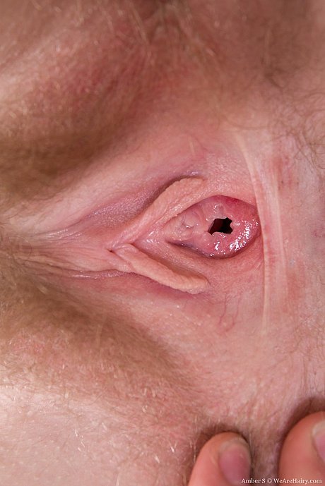 Pretty solo bitch GF lady Amber S removes pink snatch to show off her clit and beaver - Image 12 of 16  in Pussy category   featuring Amber S 