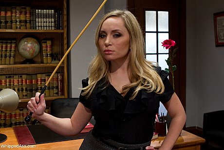 College chick girl woman Jynx Maze enduring sexual BDSM punishment from her dirty teacher - Image 4 of 20  in Lesbian category   featuring Jynx Maze, Aiden Starr 